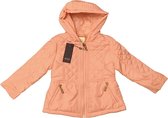 Emoi by Emonite jas - Dunne winterjas / Tussenjas  - Met capuchon -  Roze - Maat 104