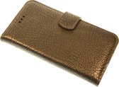 Made-NL vijf pasjes  (Samsung Galaxy S20 Plus) book case zwart brons glad leer schijfmagneet