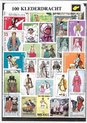 Afbeelding van het spelletje Klederdracht – Luxe postzegel pakket (C5 formaat) : collectie van 100 verschillende postzegels van klederdracht – kan als ansichtkaart in een C5 envelop - authentiek cadeau - kado - geschenk - kaart - cultuur - kleding - kostuum - kostuums