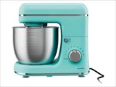 SILVERCREST®  Keukenmachine Lichtblauw - RVS mengkom 5L - 600W - 8 standen - Keukenrobot