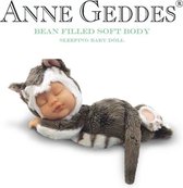 Anne Geddes Baby Baby Kitten Pluche Slaap Poppetje - Handgemaakt