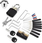 PickingPro™ Lockpick Set Voor Ervaren en Beginners || Lockpicking Set || Lockpick Gun || Oefenslot
