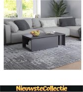 Salontafel - Spaanplaat - Grijs - Deluxe - Design - Woonkamer - LIMITED EDITON - Nieuwste Collectie