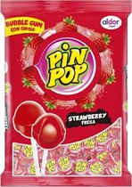 Aldor Pin Pop Lolly’s Strawberry 12 Stuks 192g