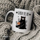 Dada Bear  - Customized mokken en bekers - mokken met tekst - mokken - bekers - cadeautje - cadeau voor vrouw - cadeau vor man - keramiek servies - valentijn cadeautje voor haar - valentijn c