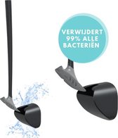 Sanimaid Copenhagen - Toiletborstel met Houder - Wc-borstel - Zwart - Hygiënisch - Duurzaam - Antibacterieel