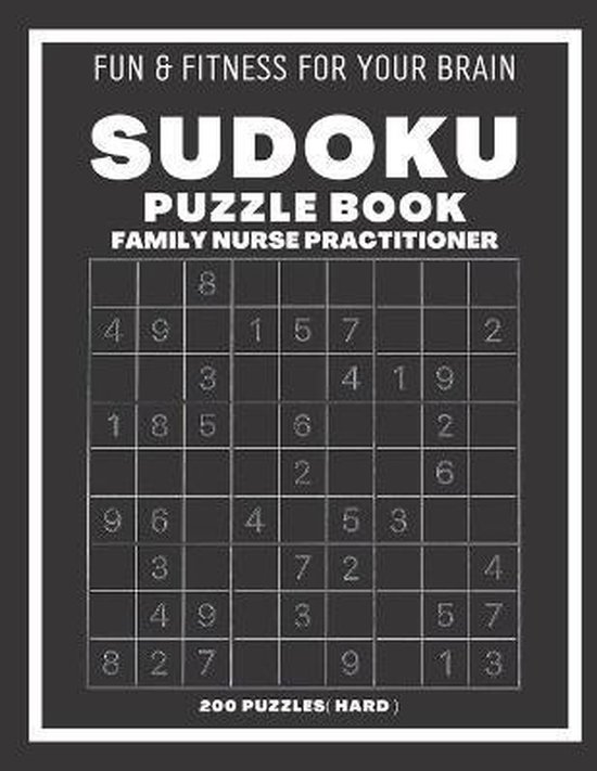 Sudoku Book For Family Nurse Practitioner Hard
