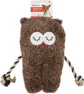 Flamingo bonny pluche uil bruin small  - 27 x 9 x 34cm