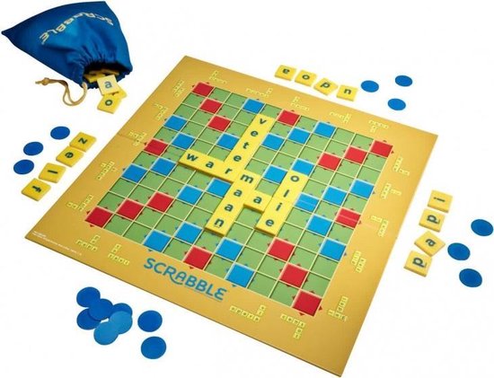 Thumbnail van een extra afbeelding van het spel bordspel Scrabble Junior (NL)