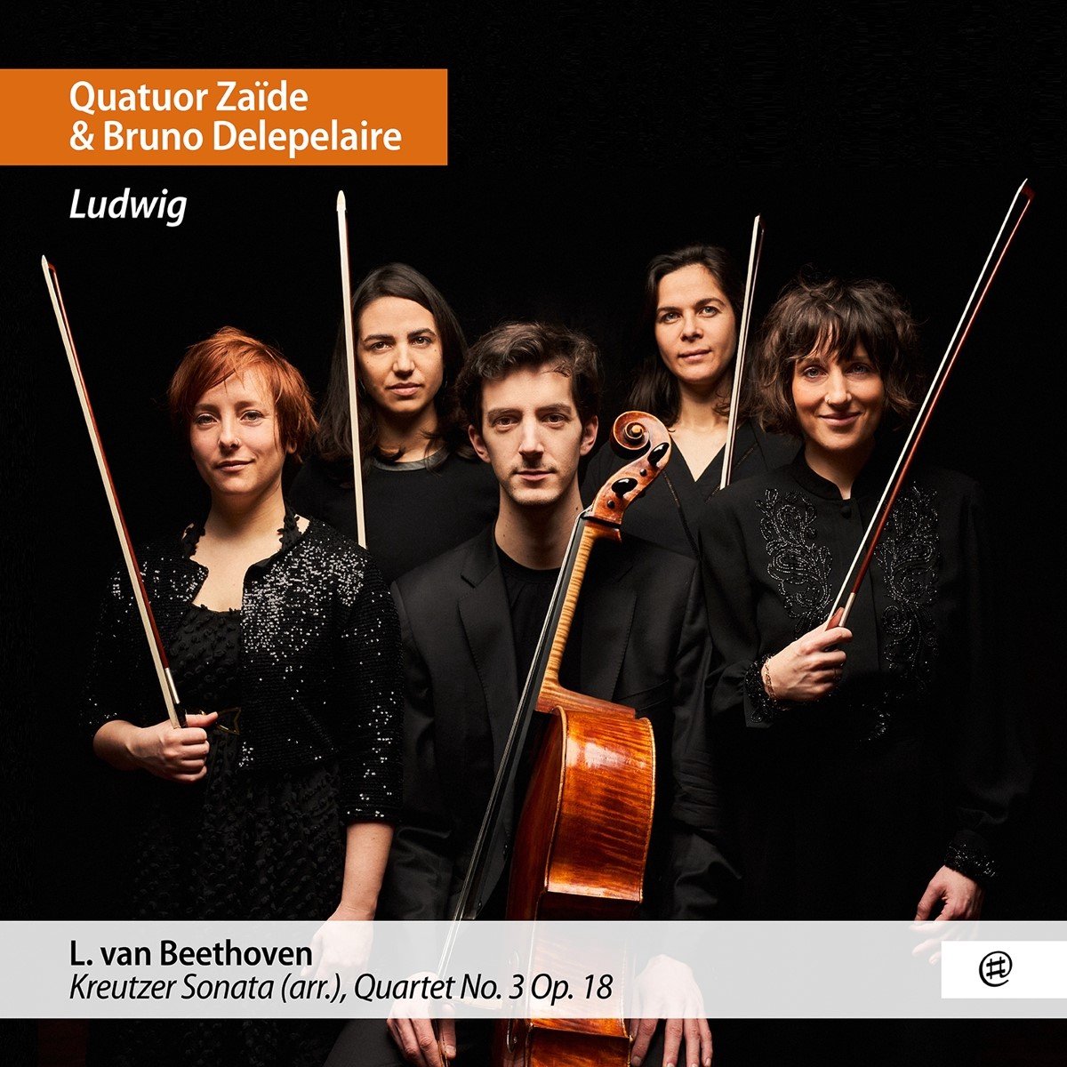 Quatuor Zaïde & Bruno Delepelaire - Ludwig (CD)