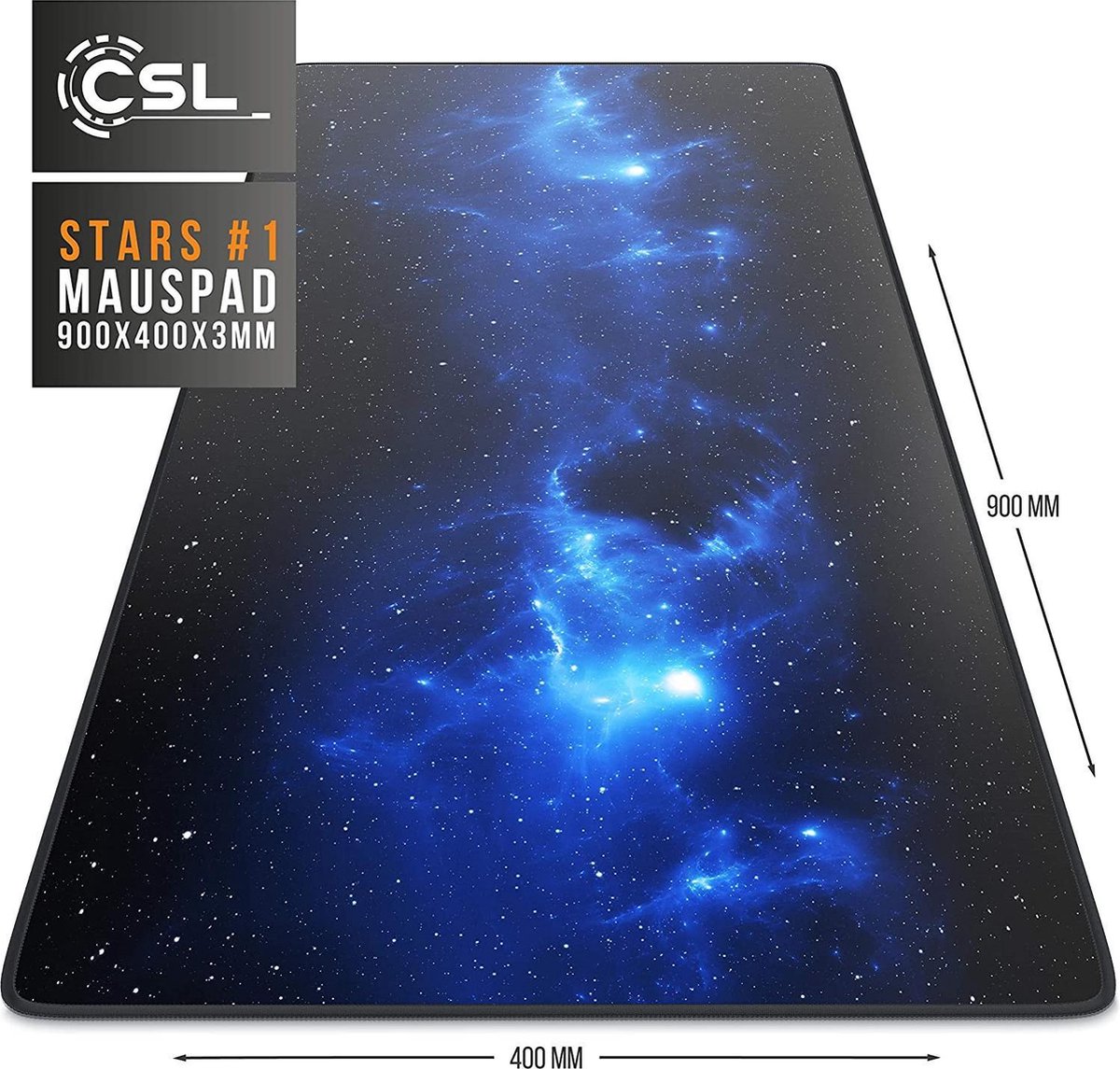 CSL - XXL Mouse Mat Gaming 900x400 mm