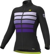 Ale Dames Fietsshirt Lange Mouwen Graphics PR-R Sombra - Paars - L - Valt klein