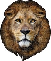 legpuzzel leeuw 63,5 x 76 cm karton bruin 550-delig