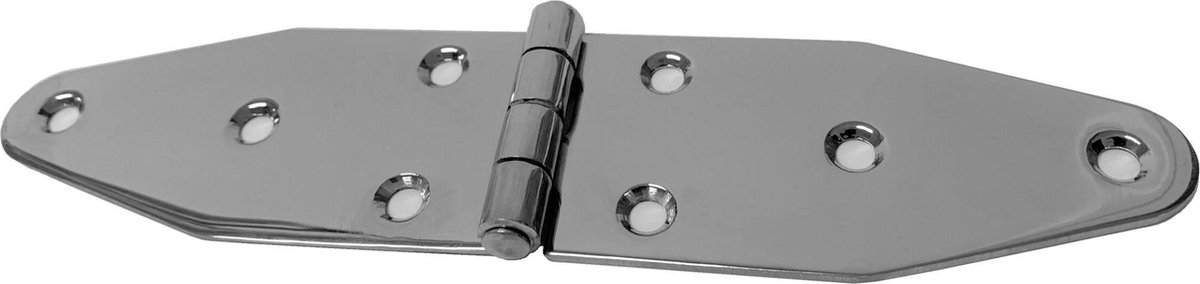 Scharnier uitvoering B 180 x 40 mm RVS-304 (A2)