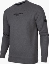 Cavallaro Napoli - Heren Sweater - Vallone - Grijs - Maat S