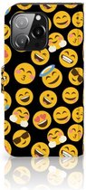 Flip Cover iPhone 13 Pro Telefoon Hoesje Emoji