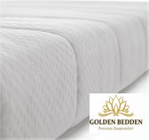 GoldenBedden  Eenpersons matrassen  Comfort sg30 Polyether - 90×170×14 - Kindermatras - Anti-allergische wasbare hoes met rits.