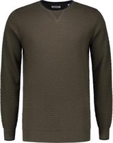 Sweater Pineaple Knit Dark Army (404194 - 524)