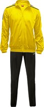 Masita | Trainingspak Striker - Trainingskleding Heren & Dames - Comfotech Materiaal - YELLOW/BLACK - 164