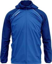 Masita | Windjack Heren - Windbreaker Supreme - Waterafstotend Getapete Naden Capuchon - Mesh Binnenvoering - ROYAL BLUE - L