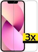 iPhone 13 Pro Max Screenprotector Bescherm Glas - Screenprotector iPhone 13 Pro Max Glas Volledig Bedekt - 3 Stuks
