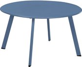 Ambiance Bijzettafel 70cm - hoogte 40cm - mat blauw