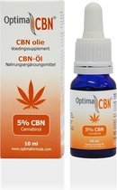 CBN olie 5%, Optima Formula, 100% zuivere CBN olie, 10ml, Cannabinol