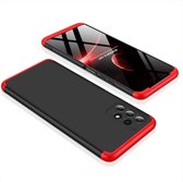 Robuuste hardcase voor Samsung A32 5G - zwart / rood