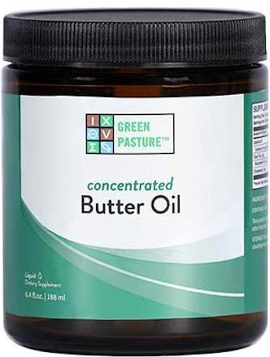 Goedkoopste Green Pasture X-Factor Concentrated Butter Oil - Regular 188 ml