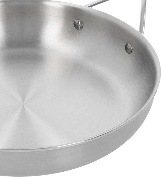 Demeyere Essential 5 RVS Koekenpan – Koekenpan Inductie - 28 cm – PTFE-vrij