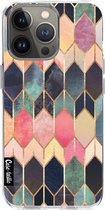 Casetastic Apple iPhone 13 Pro Hoesje - Softcover Hoesje met Design - Stained Glass Multi Print