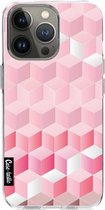 Casetastic Apple iPhone 13 Pro Hoesje - Softcover Hoesje met Design - Cubes Vibe Print