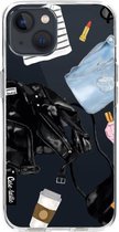 Casetastic Apple iPhone 13 Hoesje - Softcover Hoesje met Design - Fashion Flatlay Print