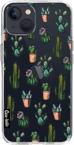 Casetastic Apple iPhone 13 Hoesje - Softcover Hoesje met Design - Cactus Dream Print
