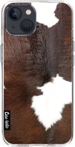 Casetastic Apple iPhone 13 Hoesje - Softcover Hoesje met Design - Roan Cow Print