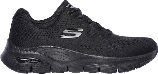 Skechers Arch Fit - Big Appeal Dames Sneakers - Black/Black - Maat 37