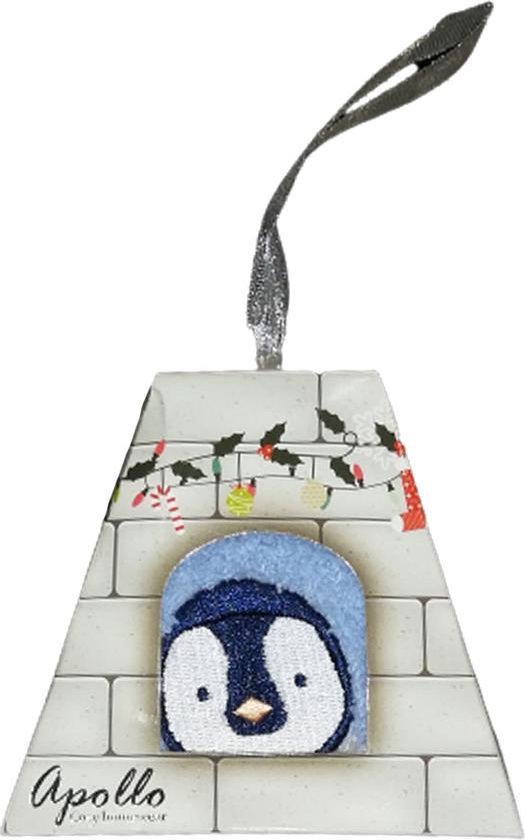 Chaussettes de Noël Giftbox - Bleu clair - Pingouin - 31-34 - Pendentif de  Noël -... | bol.com