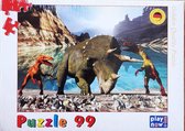 Puzzel Dinosaurus.