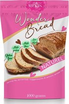 Broodmix - Glutenvrij recept - Proteine brood - Low calorie brood - Graanvrij - 1000 gram - 20 broodjes - GRATIS bakvorm