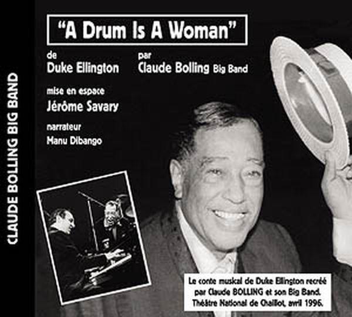 Claude Bolling Big Band - A Drum Is A Woman By Ellington (CD)