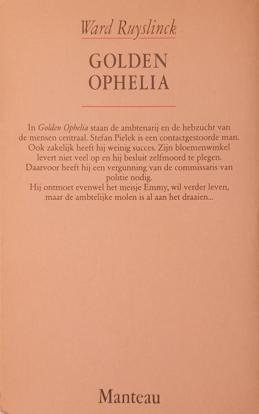 Golden Ophelia - Ward Ruyslinck