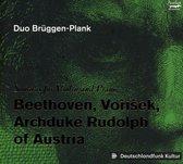 Duo Bruggen-Plank Marie Radauer-Pla - Beethoven Vorisek Archduke Rudolph (CD)
