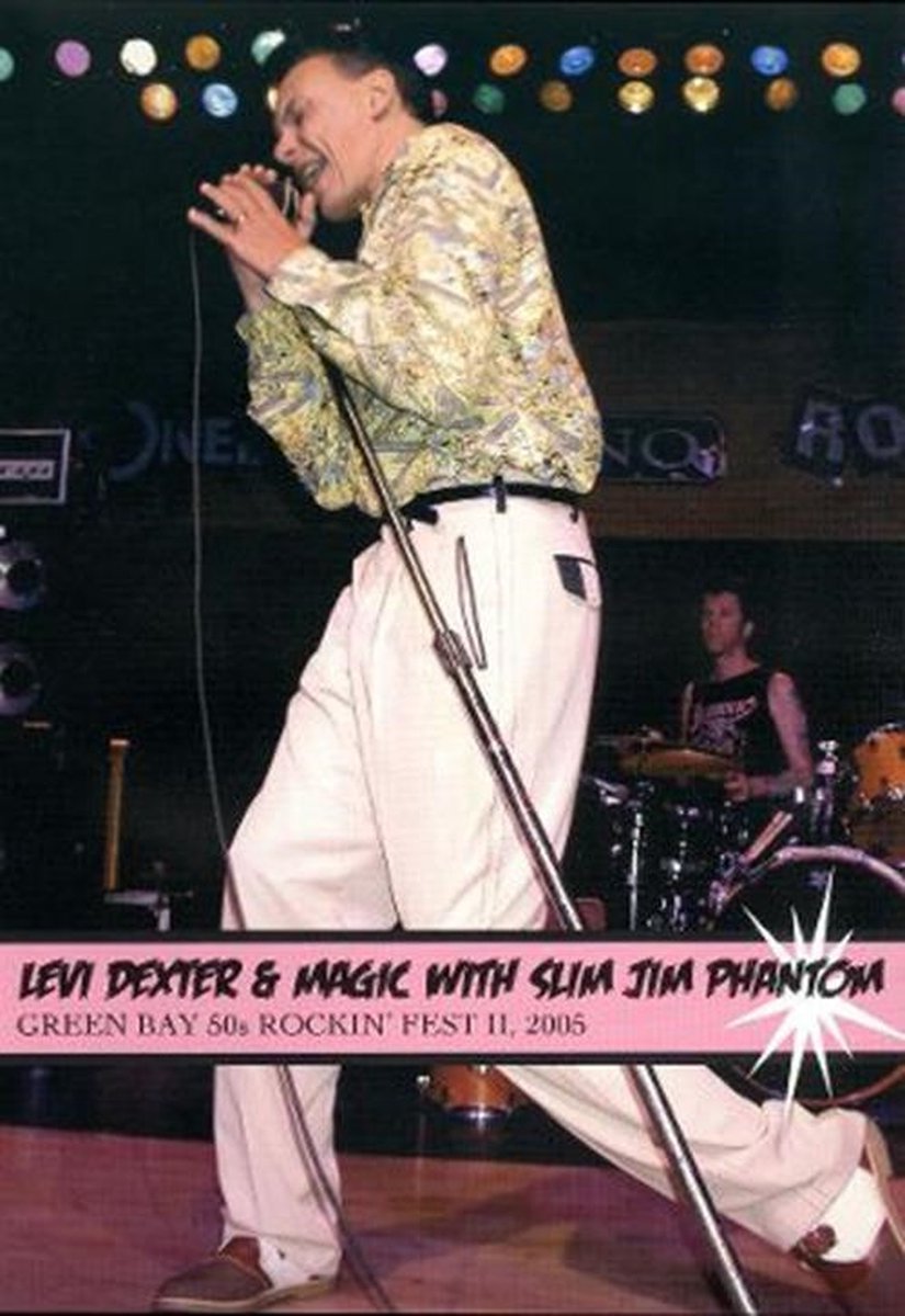 Levi Dexter with Magic And Slim Jim Phantom - At Greenbay 50'S Rockin' Fest (DVD)