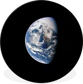 WallCircle - Wandcirkel - Muurcirkel - Aarde - Ruimte - Nasa - Aluminium - Dibond - ⌀ 90 cm - Binnen en Buiten