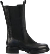 Elena Iachi Vrouwen Leren     Chelsea boots / Laarzen / Damesschoenen E2551 - Zwart - Maat 37