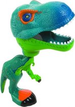 dinosaurus T-rex junior 24,1 cm blauw/groen