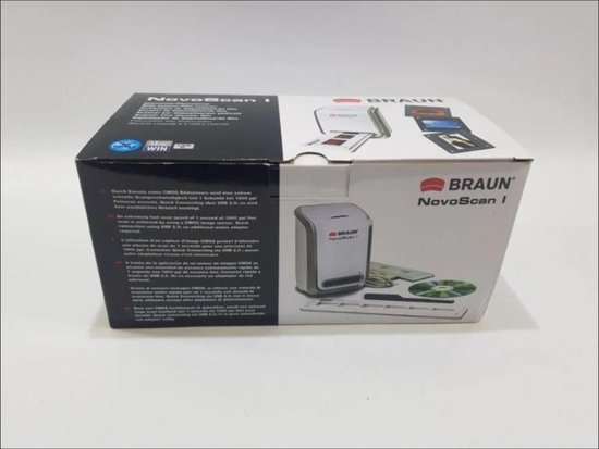 Braun Novoscan 1 - Diascanner - Negatiefscanner - Fotos en Dia's digitaliseren met de diascanner - filmscanner - Dia scan - Braun Phototechnik