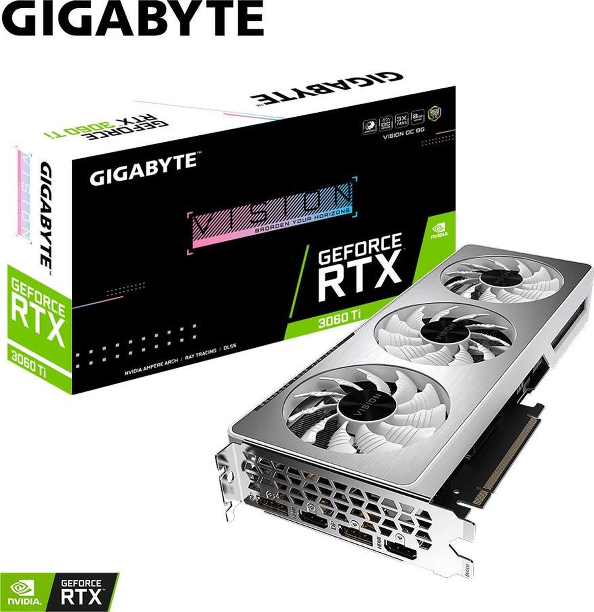 Gigabyte GeForce RTX 3060 Ti Vision OC 8