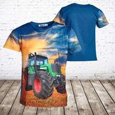 S&C Tractor shirt h55 - Fendt - Maat 134/140