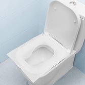 Doodadeals® | WC Bril Cover | Toiletbril Cover | WC Bril Hoes | Toiletbril Hoes | WC Brildekjes | Toilet Seat Covers | Wegwerp | 100% Wateroplosbaar | Verpakt per 10 stuks